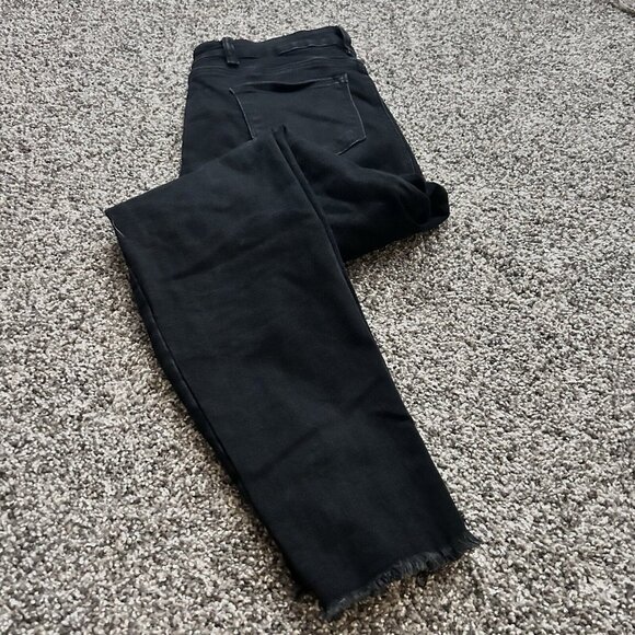 KanCan Black Distressed MidRise Skinny Denim Jeans Style KC5056BK Womens 9/28 - Picture 12 of 14